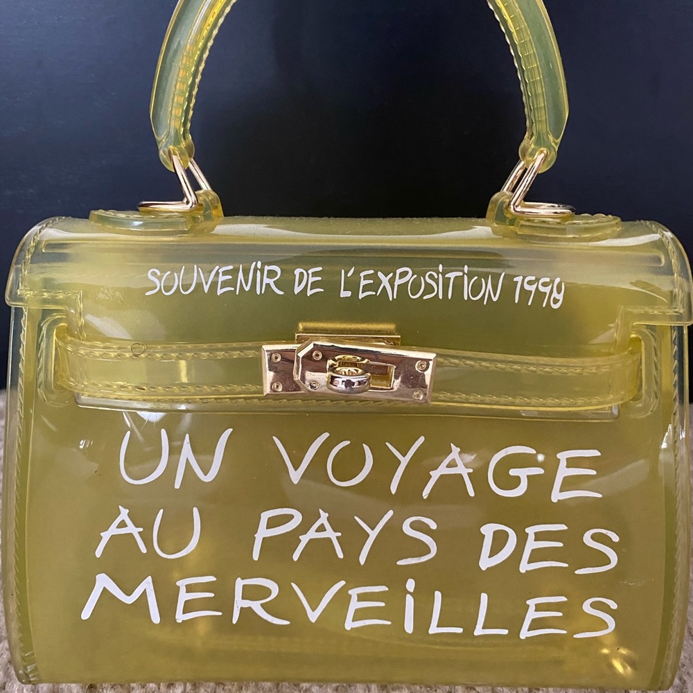 Transparent handbag
